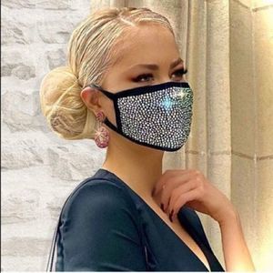 ⭐️ Bling Bling Handmade Swarovski Crystal face mask